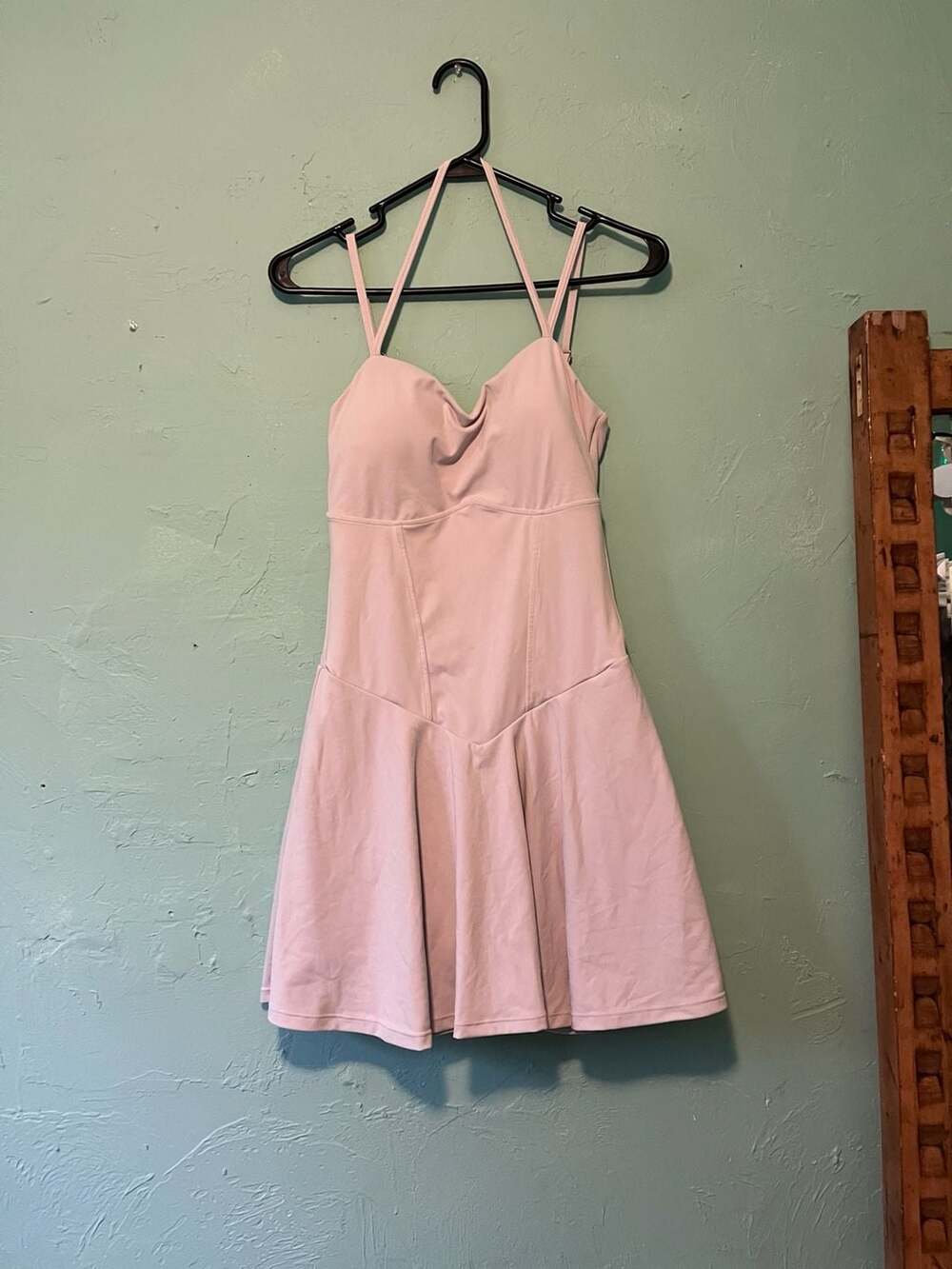 SHEIN MOD Plus Solid Bustier Cami Dress Size L Beige